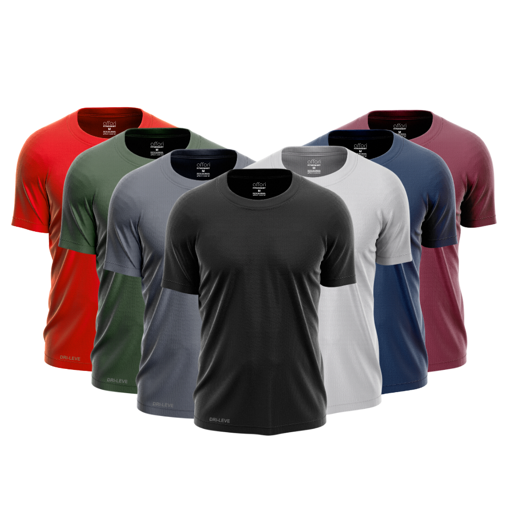 Set of 7 Technological T-Shirts - Anti-Sweat